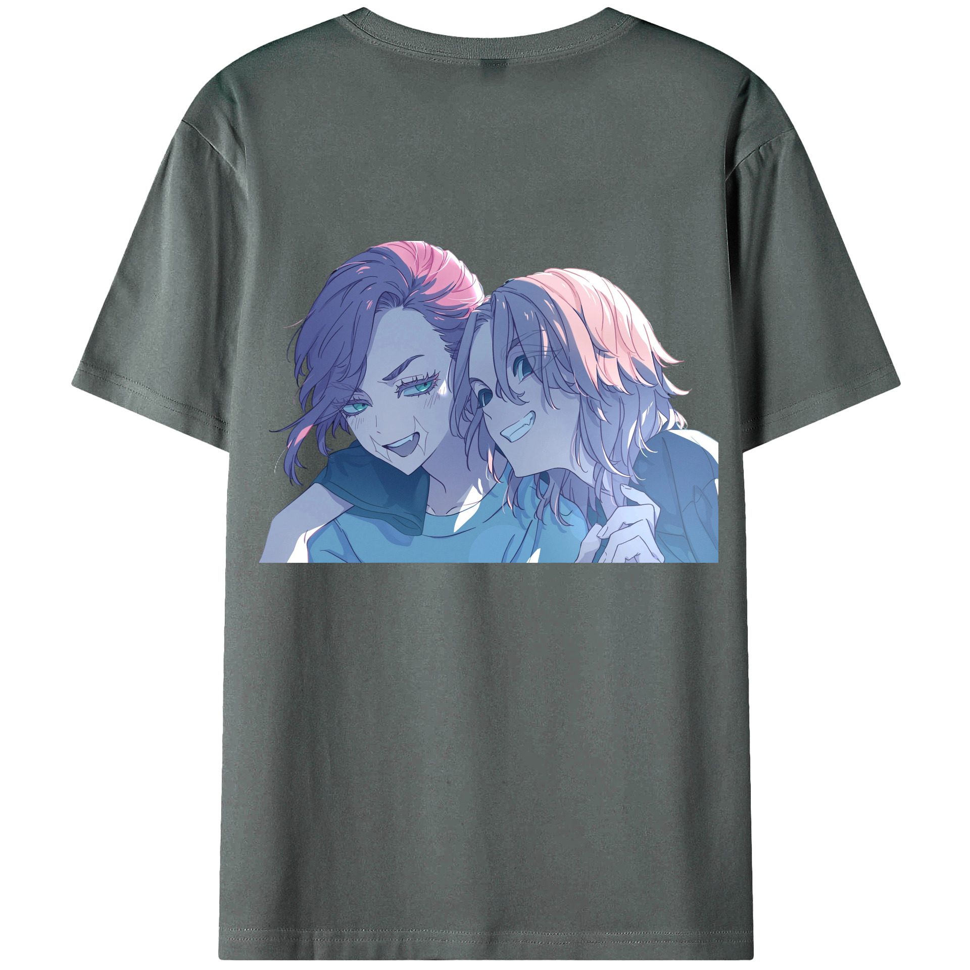 （画像用） 東京リベンジャーズ Tokyo Revengers 綿100％ メンズ半袖Tシャツ（バックプリント） 通気性